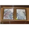 Image 1 : PAIR OF FRAMED 3D OWL PRINTS (12" X 10" EACH)