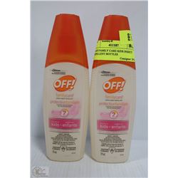 TWO "OFF "FAMILY CARE KIDS INSECT REPELLENT