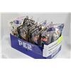 Image 1 : BOX OF 12 NEW PEZ DISPENSERS INCL SUPERMAN, FROZEN