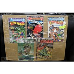 DISPLAY WITH 5 VINTAGE