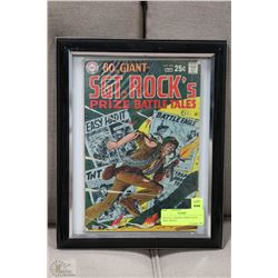VINTAGE FRAMED  "SGT. ROCK'S