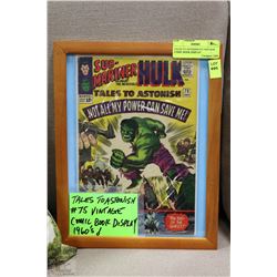 TALES TO ASTONISH #75 VINTAGE COMIC BOOK DISPLAY