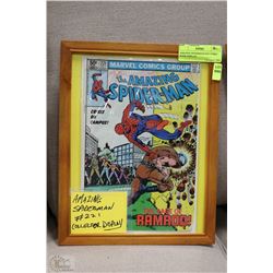 AMAZING SPIDERMAN #221 COMIC BOOK DISPLAY
