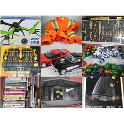 LOT 201-299 STORAGES SEIZURES AND HOUSEHOLD MISC.