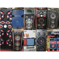 LOT 578-587 KAREOKE / SOUND SYSTEMS & MORE