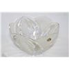 Image 1 : ZAJECAR 24% LEAD CRYSTAL BOWL - UNIQUE TULIP SHAPE