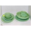 Image 1 : JADEITE FIRE KING CHINA SET