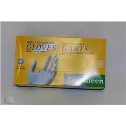 BOX OF 100 XL POWDER FREE EXAMINATION GLOVES