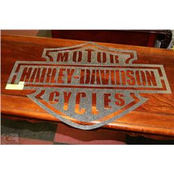 HARLEY DAVIDSION MOTORCYCLE SIGN