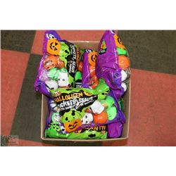 CASE OF 18 PACKAGES OF HALLOWEEN TREATS INCL