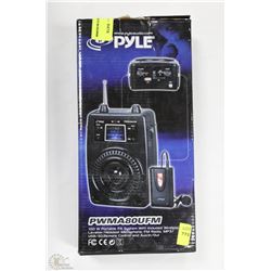 PYLE PORTABLE P.A. SYSTEM
