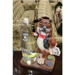 PUFF DOG BOTTLE HOLDER