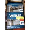 Image 1 : WEISER KEYED ENTRY HANDLE SET