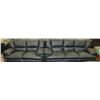 Image 1 : NEW BLACK LEATHERETTE PLUSH SOFA AND LOVE SEAT