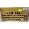 Image 1 : LED OPEN SIGN BRAND NEW