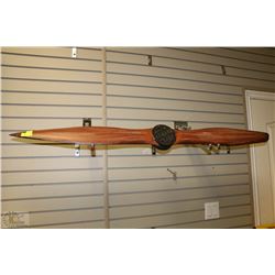 METAL AIRPLANE PROPELLER REPLICA WALL DECOR
