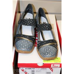 NEW REIKER BLUE COMBINATION SHOES SIZE 6
