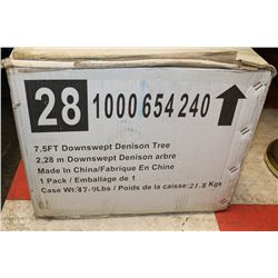 MARTHA LIVING PRELIT 7.5F DOWNSWEPT DENISON TREE