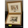 Image 1 : PAIR OF FRAMED PICTURES BY TRICIA ROMANCE