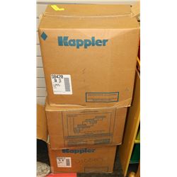 LOT OF 3 BOXES OF DISPOSABLE COVERALLS