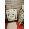 Image 1 : LOT OF 2 FRAMED PICTURES FROM BOMBAY AND CO.