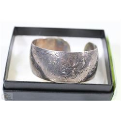 STERLING SILVER CUFF STYLE BRACELET