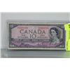 Image 1 : 1954 CANADIAN $10 DOLLAR BANK NOTE  DEVILS FACE