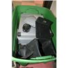 Image 1 : TOTE OF OLD CAMERAS AND ACCESSORIES