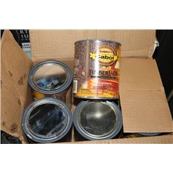 NEW 6 1 QUART UNITS OF CABOT STAIN