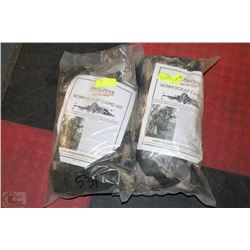LOT OF 2 SCRIM SCRAP CAMO KITS