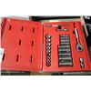 Image 1 : COMPLETE STANDARD SOCKET SET WITH RATCHET IN