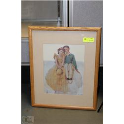 NORMAN ROCKWELL FRAMED PICTURE