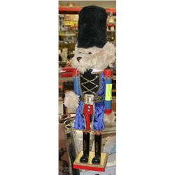 CHRISTMAS BEAR SOLDIER 25" TALL