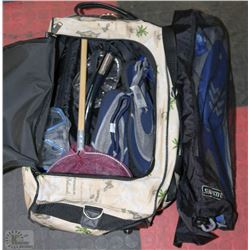 ROLLING BAG WITH TELESCOPIC HANDLE WITH