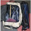 Image 1 : ROLLING BAG WITH TELESCOPIC HANDLE WITH