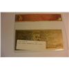 Image 1 : GOLD COLOR BANKNOTES AND VILES