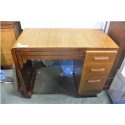 VINTAGE KNEEHOLE DESK FROM HOTEL VANCOUVER