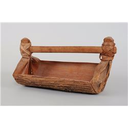 Coast Salish Canoe Bailer 14" L. 8" W.  Good Condition