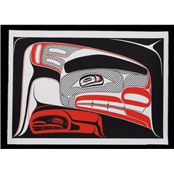 Robert Davidson Serigraph '83  19/99  29 3/4"x 41 1/2"  Good Condition