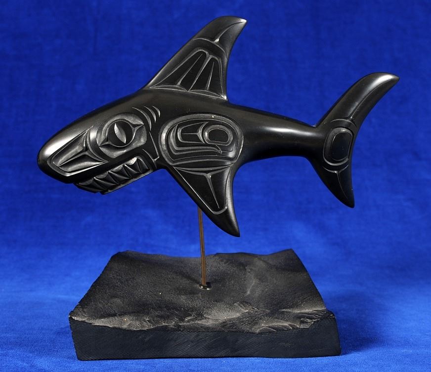 Haida argillite carvings