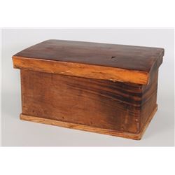 Northwest Coast Lidded Bent Wood Food Storage Box 14 1/2"x 16"  Good Condition