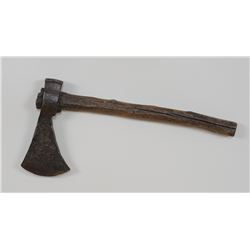 19TH C. Iron Tomahawk 15 3/8" L. 7 3/4" W.  Good Condition