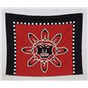 Image 1 : Haida Button Dance Robe with Sun Design Child's Size 31"x 40"  Good Condition