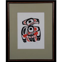 Norman Tait Serigraph "Sea Hawk" 95/199  21 3/4"x 27 3/4"  Good Condition
