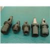 Image 1 : CAT40 Morse Taper Holders, 5 Total