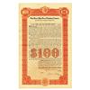 Image 1 : Wall Street Daily News Publishing Co., 1907, $100 Bond.