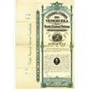 Image 2 : Estados Unidos De Venezuela, Deuda Nacional Interna Consolidada 1896 Specimen Bond.