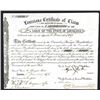 Image 1 : Louisiana Certificate of Claim for Reduction of Capital Bond.