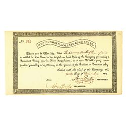 Permanent Bridge over the River Susquehanna near McCalls ferry, 1814 Issued Stock