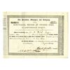Image 1 : Schuylkill Bridge at Swedes Ford, 1850 Issued Stock